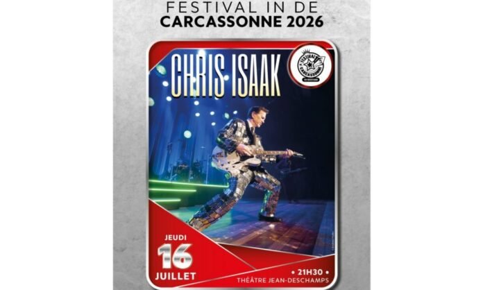 Chris Isaak bientôt au Festival de Carcassonne