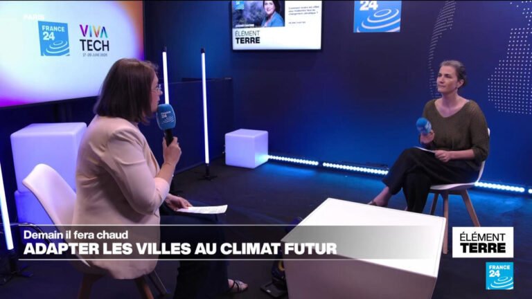 Élément Terre à VivaTech : adapter les villes au climat futur
