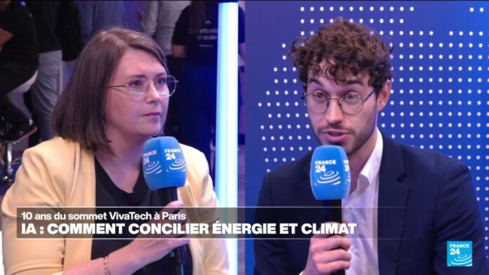 Élément Terre à VivaTech : l'IA est-elle compatible avec la lutte contre le changement climatique?