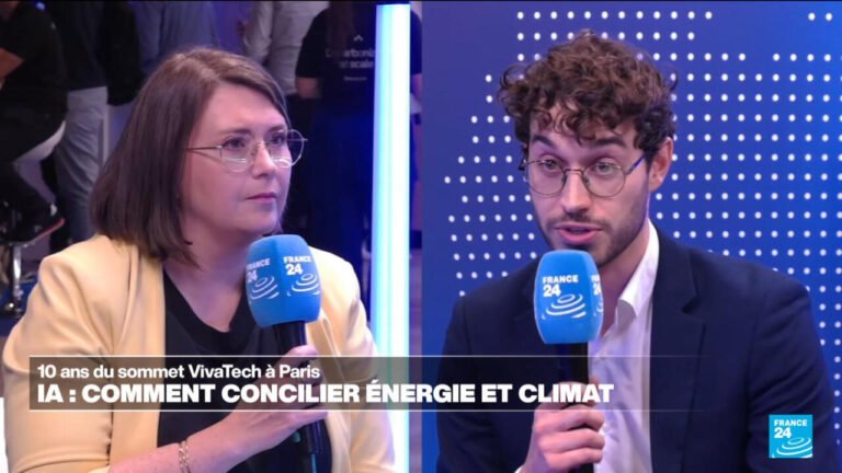 Élément Terre à VivaTech : l'IA est-elle compatible avec la lutte contre le changement climatique?