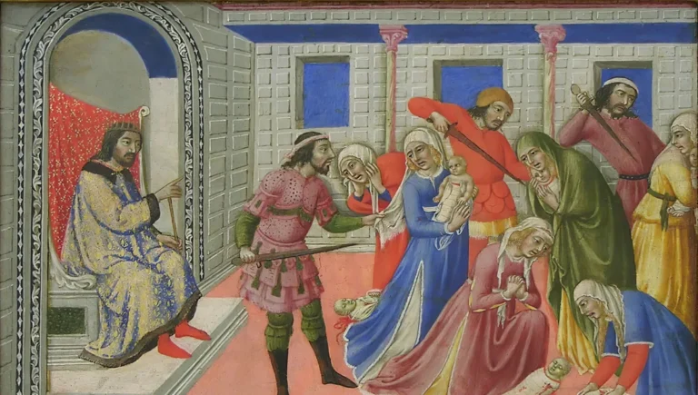 Enfants à protéger, histoires de secours et de violences : Le massacre des Innocents, du verset biblique au mythe médiéval