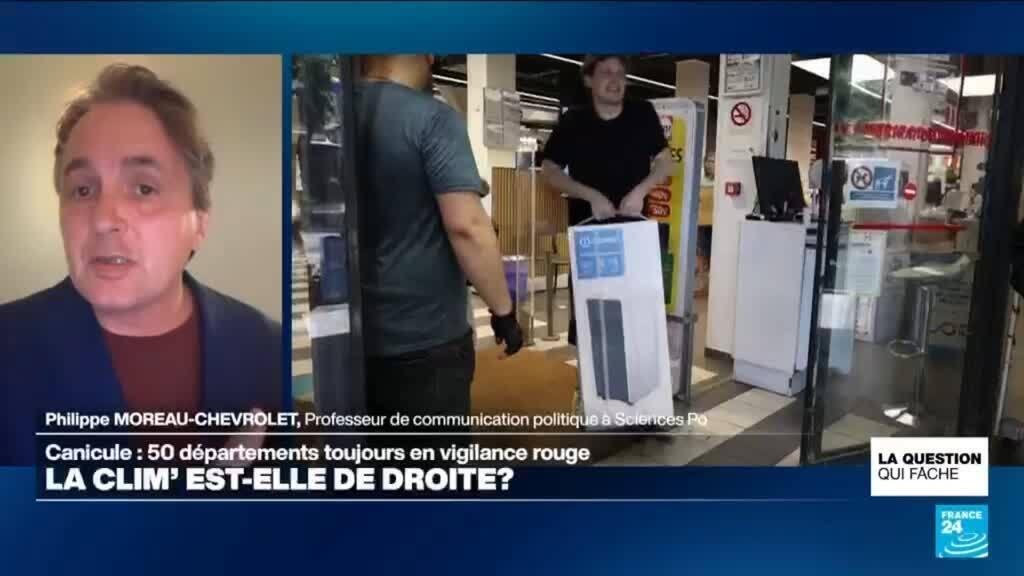 Canicule en France : la clim' est-elle de droite ?