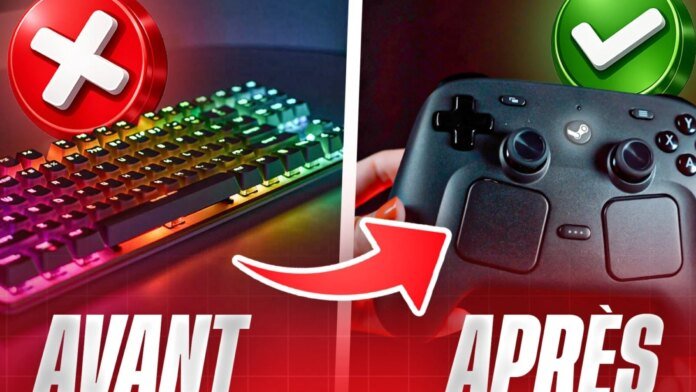 J’ai remplacé mon clavier et ma souris par le Steam Controller (Test vidéo)
