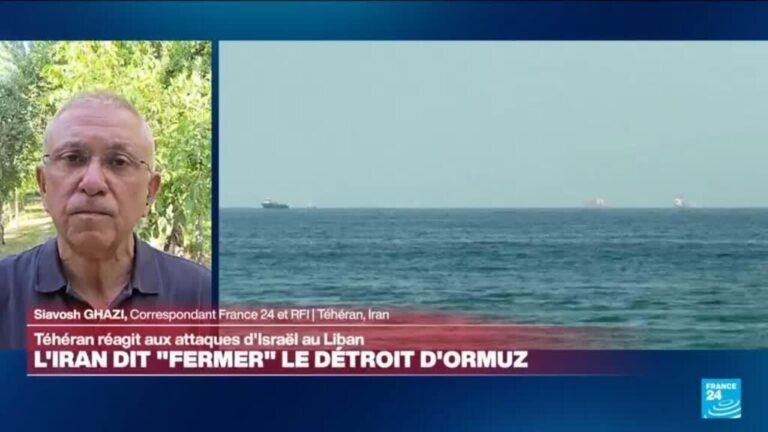 L'Iran dit "fermer" à nouveau Ormuz en représailles aux attaques israéliennes au Liban
