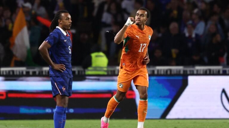 L'équipe de France battue par la Côte d'Ivoire pour son premier match de préparation à la Coupe du monde 2026