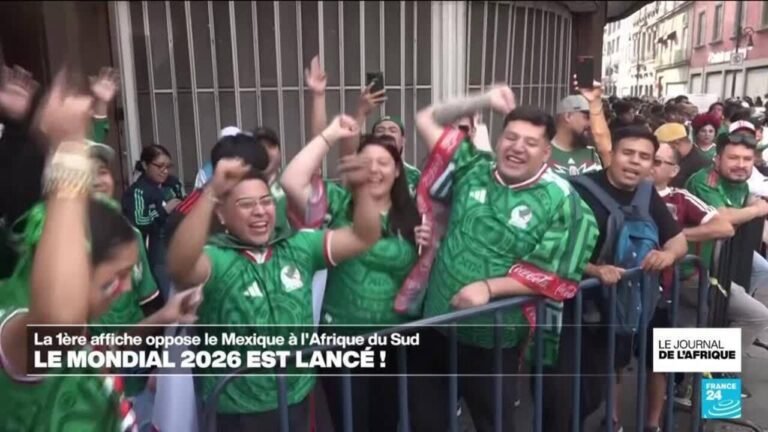 Le mondial-2026 est lancé : la 1ère affiche opposait le Mexique à l'Afrique du Sud