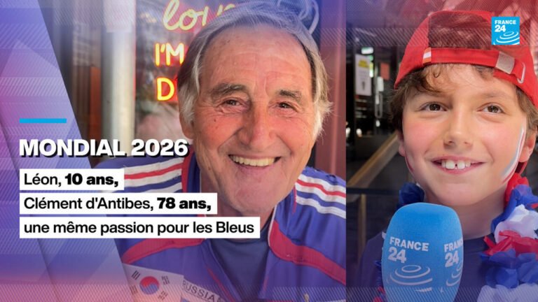 Léon, Clément d'Antibes : 68 ans les séparent mais ils vivent le même rêve en suivant les Bleus