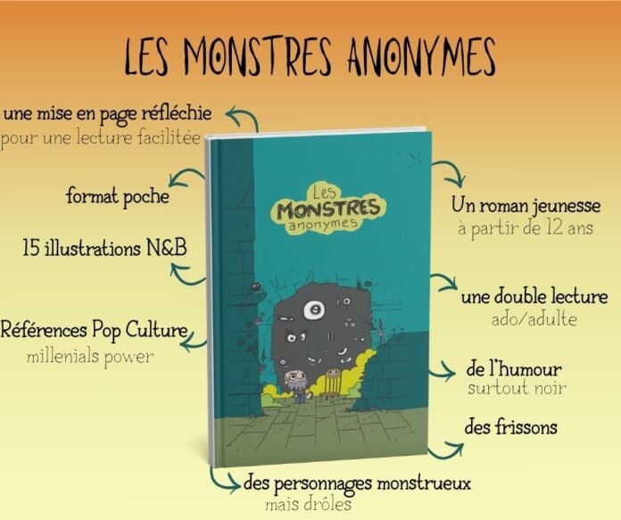 Les Monstres Anonymes : un roman ado entre humour et frissons