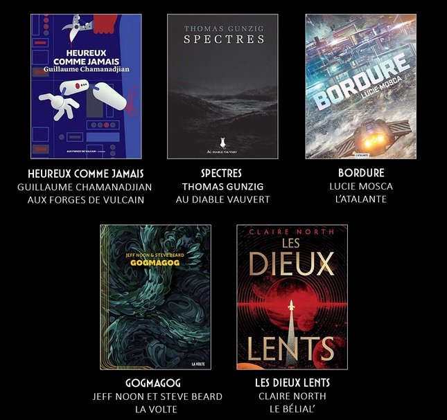 Les Prix Utopiales dévoilent leurs sélections 2026