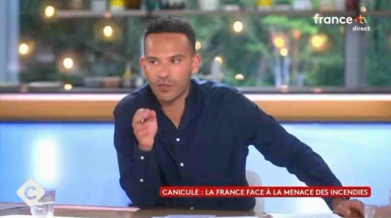 Mohamed Bouhafsi tacle en direct à la télévision Yann Barthès après ses propos sur la canicule