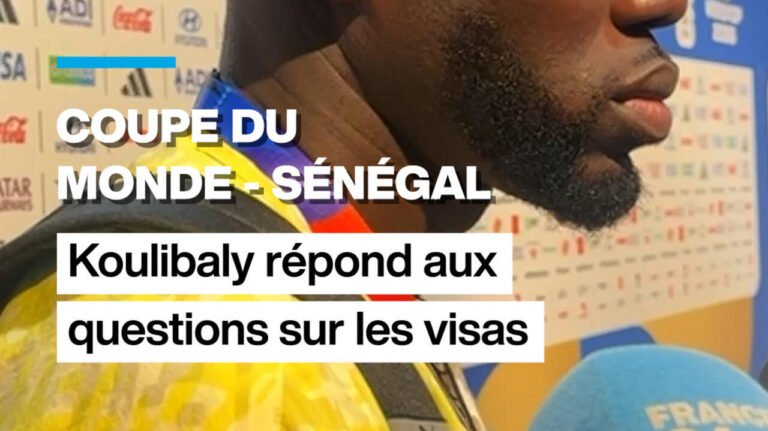 Mondial 2026 : le capitaine du Sénégal commente la politique américaine des visas