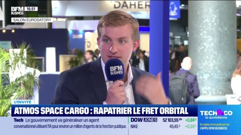 Pierre Costes, directeur commercial d'ATMOS Space Cargo : ATMOS Space Cargo, rapatrier le fret orbital – 16/06