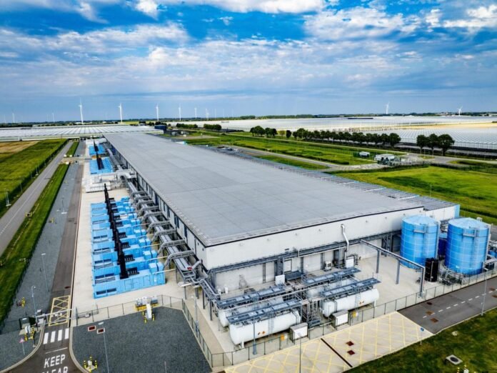 Datacenters de Google aux Pays-Bas.
