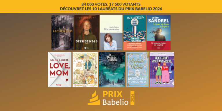 Qui sont les lauréates et lauréats des prix Babelio 2026 ?