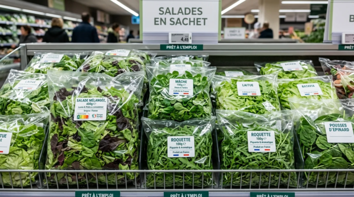 Rappel de 7 marques de salades en sachet, dangereuses pour la santé