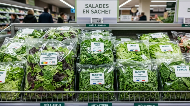 Rappel de 7 marques de salades en sachet, dangereuses pour la santé
