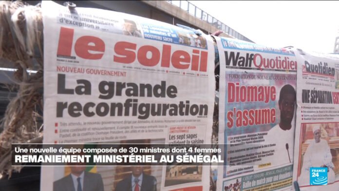 Remaniement ministériel au Sénégal : une nouvelle équipe de 30 ministres dont 4 femmes
