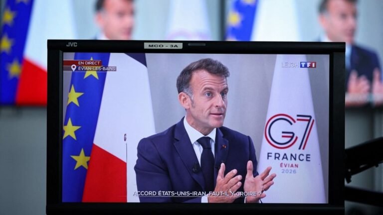 Réouverture du détroit d'Ormuz, prix des carburants, affaire Lyhanna… Ce qu'il faut retenir de l'interview d'Emmanuel Macron en marge du G7
