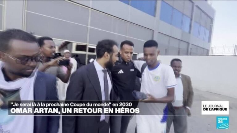 Retour d’Omar Artan en héros à Mogadiscio : "Je serai là à la prochaine Coupe du monde" en 2030