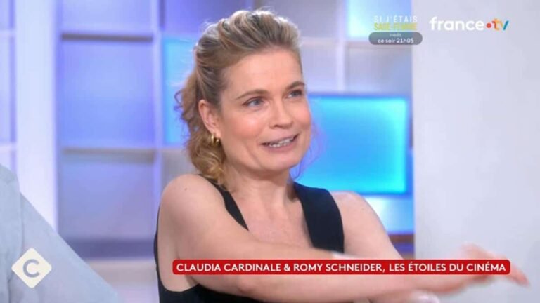 Romy Schneider : sa fille Sarah Biasini n’a pas franchement envie de parler d’Alain Delon, malaise dans C à vous