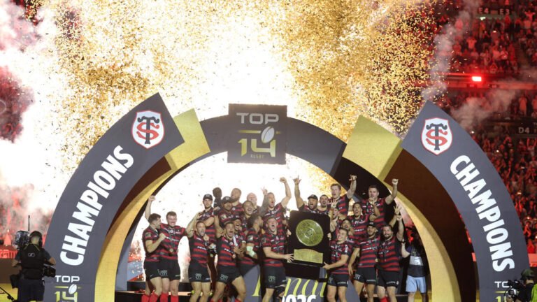 Rugby : le Stade toulousain remporte un quatrième titre de champion de France consécutif