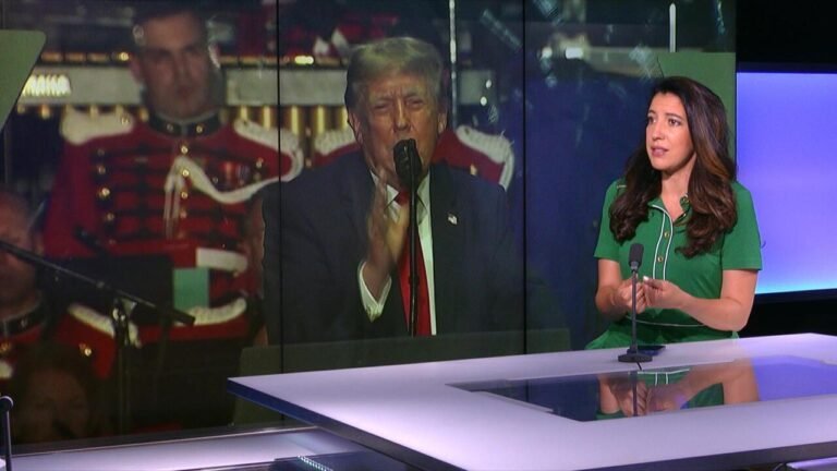 Sonia Dridi : "ces célébrations sont véritablement à la gloire de Donald Trump"