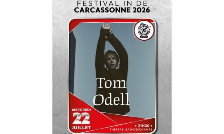 Tom Odell au bientôt festival de Carcassonne