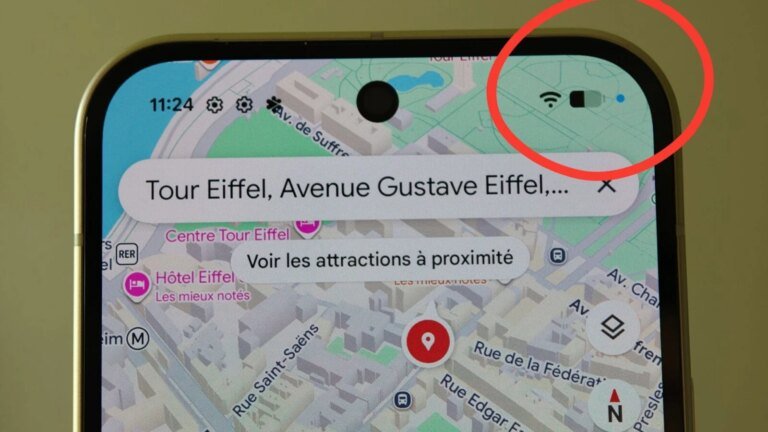 Un point bleu apparaît sur Android ? Voici ce qu’il signifie vraiment