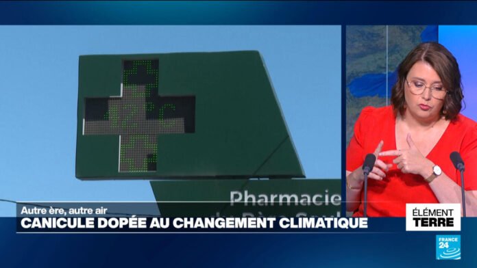 Une vague de chaleur dopée par le changement climatique