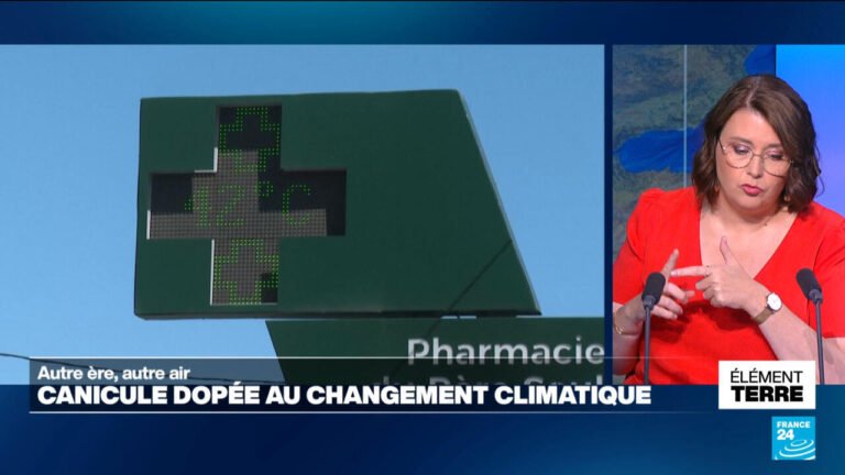 Une vague de chaleur dopée par le changement climatique