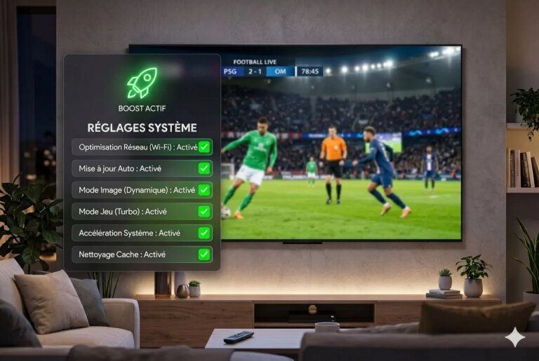 Votre TV connectée rame ou saccade ? 6 réglages pour doper ses performances avant le match