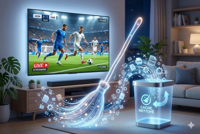 Votre match plante ou saccade ? L'astuce rapide pour vider le cache de votre TV connectée