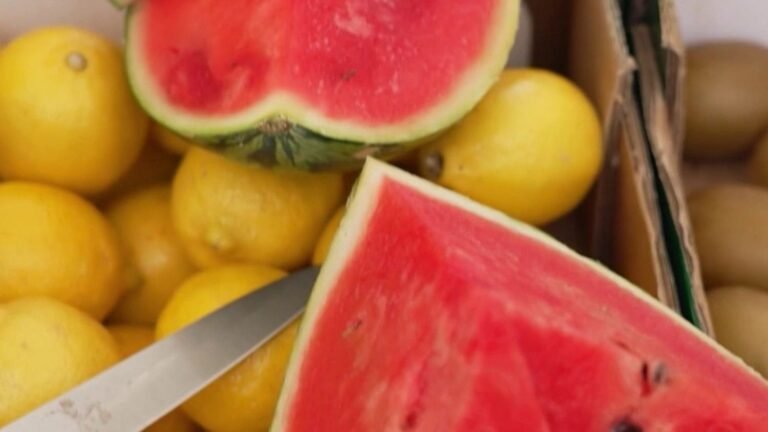 "Plutôt que de l'eau, je préfère un morceau de pastèque bien frais" : face aux chaleurs, l'attrait du fruit rafraîchissant