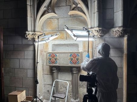 tombeau de la noble catalane Constança de Cardona, monastère de Santa Maria de Pedralbes, Barcelone