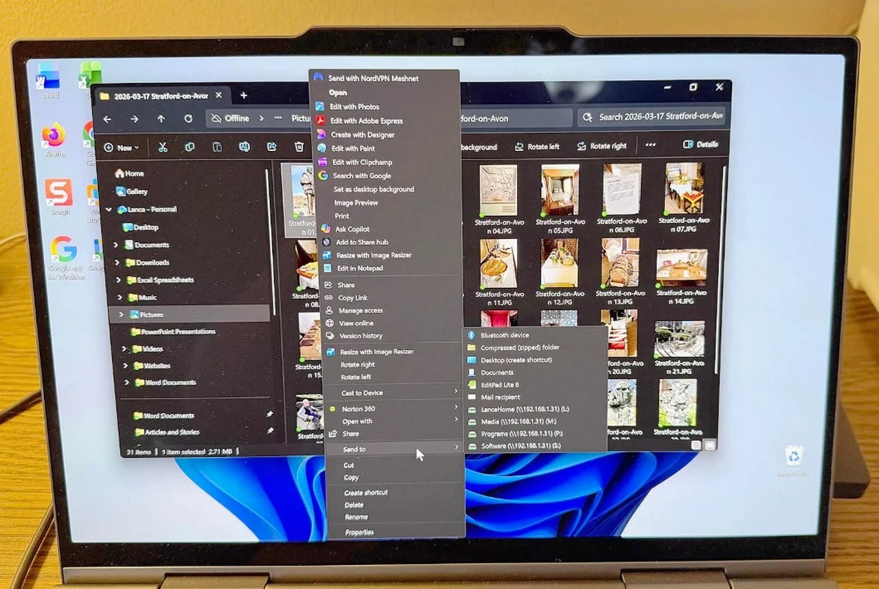 Interface Windows 11