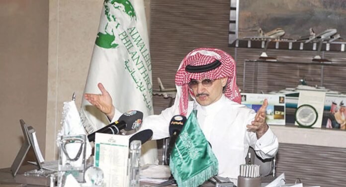 الأمير الوليد بن طلال يربح مليار دولار خلال 24 ساعة