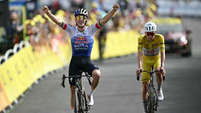 VIDEO. Tour de France 2026 : le résumé de la 15e étape, remportée par Remco Evenepoel devant Tadej Pogacar