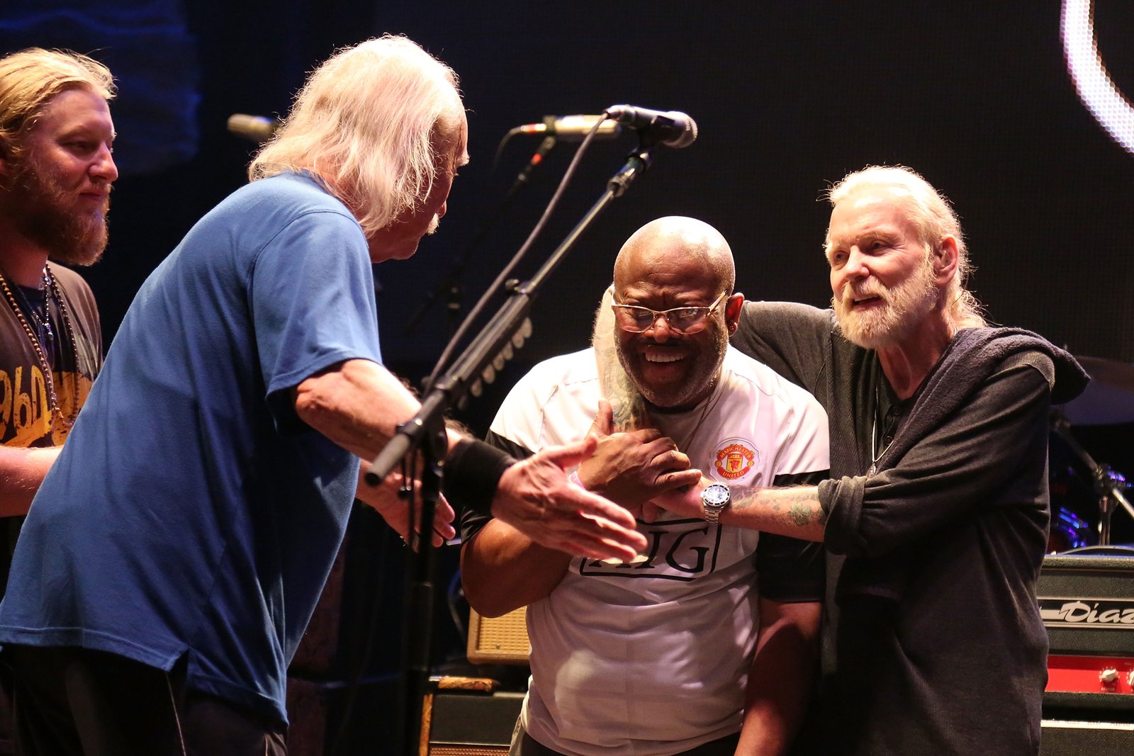 Derek Trucks, Butch Trucks, Jaimoe et Gregg Allman au Beacon Theatre, 2014