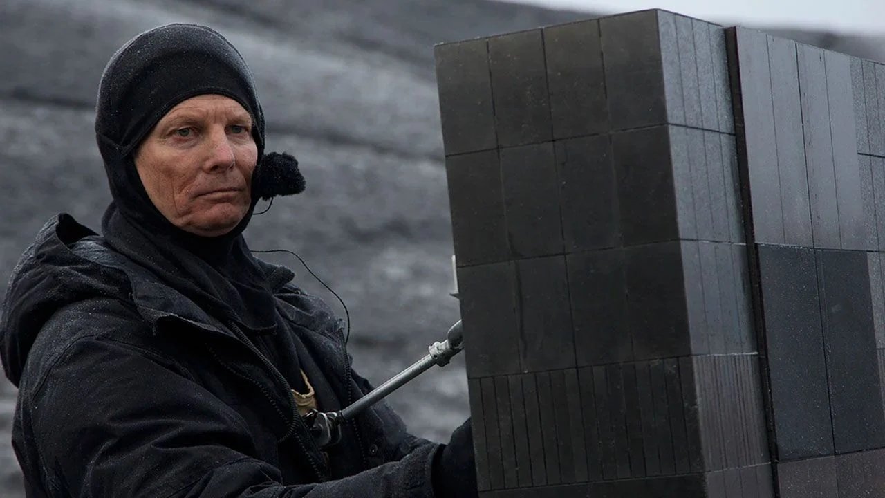 Bill Irwin sur le tournage d'Interstellar