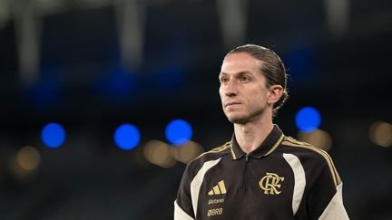 Filipe Luis, le nouveau coach de l'AS Monaco, le 2 mars 2026. (JORGE RODRIGUES / AGIF)
