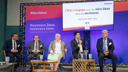 Une conférence sur les tiers-lieux est organisée à Pantin, le 17 juin 2019. (CHRISTOPHE MORIN / MAXPPP)