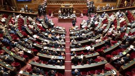Le Sénat, le 8 juillet 2026, à Paris. (QUENTIN DE GROEVE / HANS LUCAS / AFP)