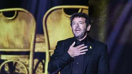 Patrick Bruel, à Paris, le 7 octobre 2024. (QUENTIN DE GROEVE / HANS LUCAS / AFP)