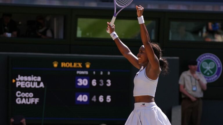 Coco Gauff s'offre une première demi-finale sur le gazon londonien, inoxydable Novak Djokovic… Ce qu'il faut retenir de la 9e journée à Wimbledon