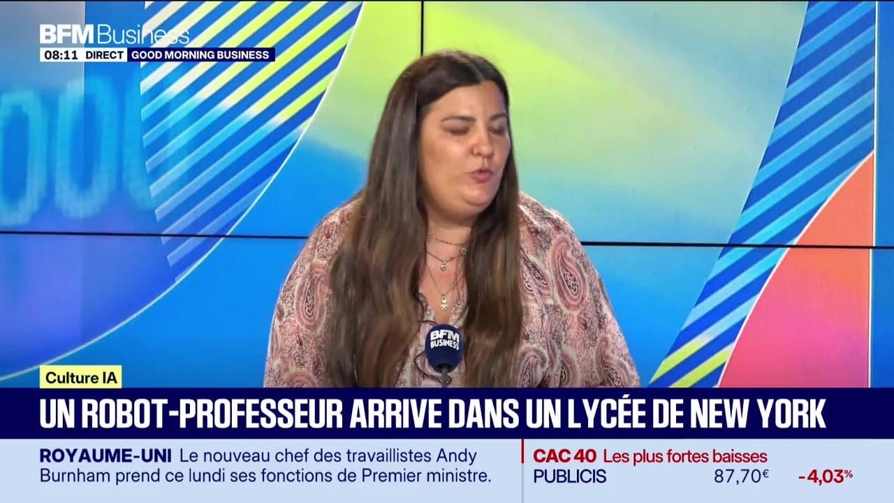 Culture IA : Un robot-professeur arrive dans un lycée de New York, par Léa Benaim – 20/07 Culture IA : Un robot-professeur arrive dans un lycée de New York, par Léa Benaim – 20/07