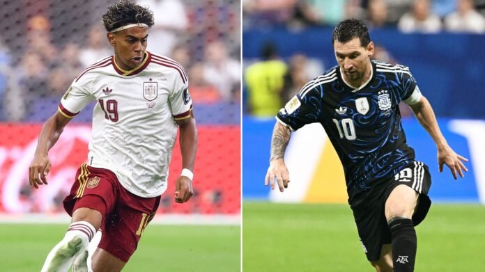 DIRECT. Coupe du monde : l'Espagne de Yamal et l'Argentine de Messi ont rendez-vous avec l'histoire en finale, scénario incroyable pour France-Angleterre DIRECT. Coupe du monde : l'Espagne de Yamal et l'Argentine de Messi ont rendez-vous avec l'histoire en finale, scénario incroyable pour France-Angleterre