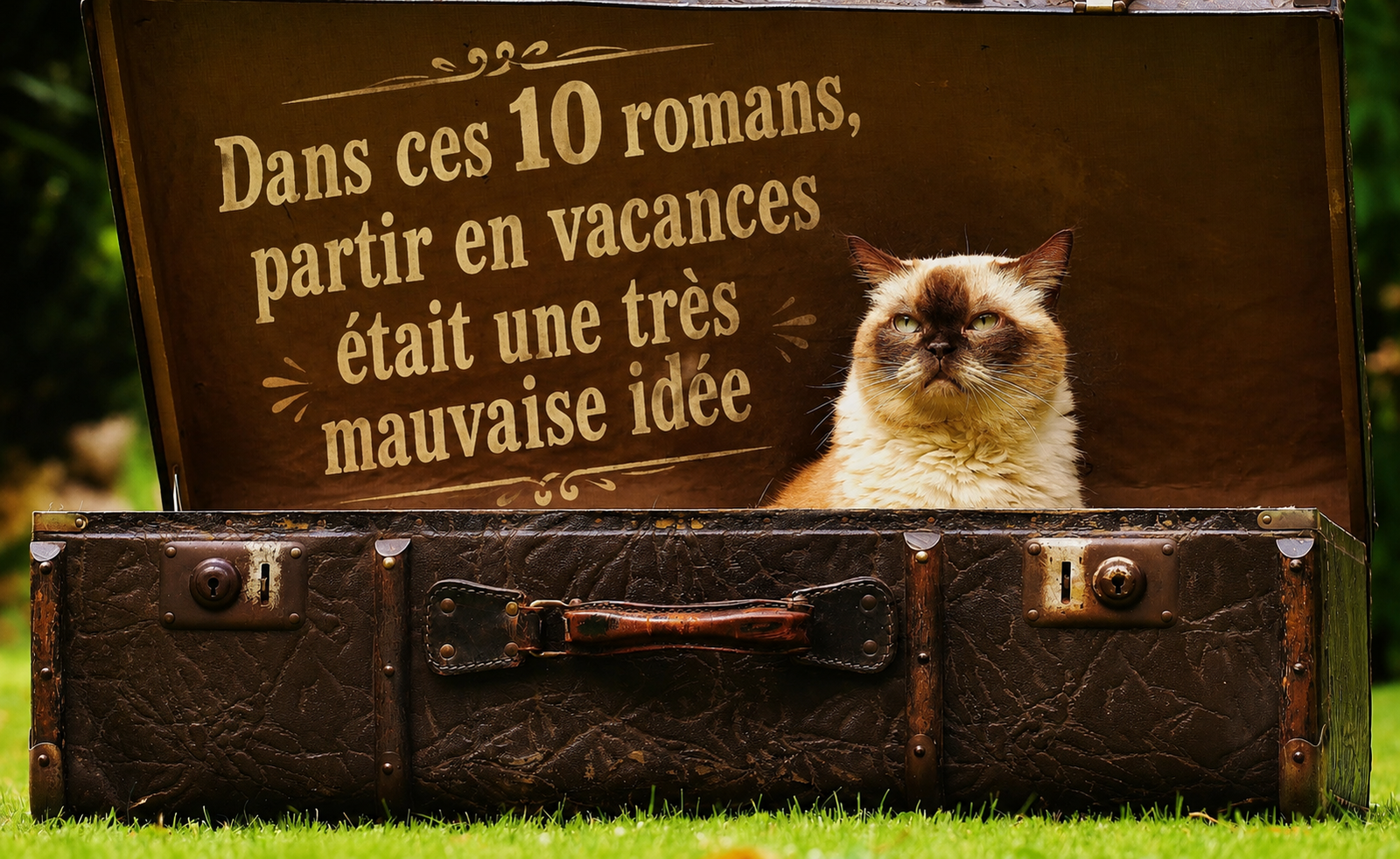 Dans ces 10 romans, partir en vacances était une très mauvaise idée