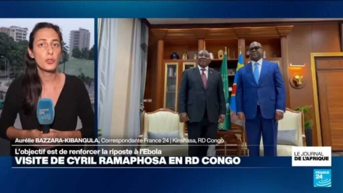 Ebola : la RD Congo et l'Afrique du Sud renforcent leur coopération Ebola : la RD Congo et l'Afrique du Sud renforcent leur coopération