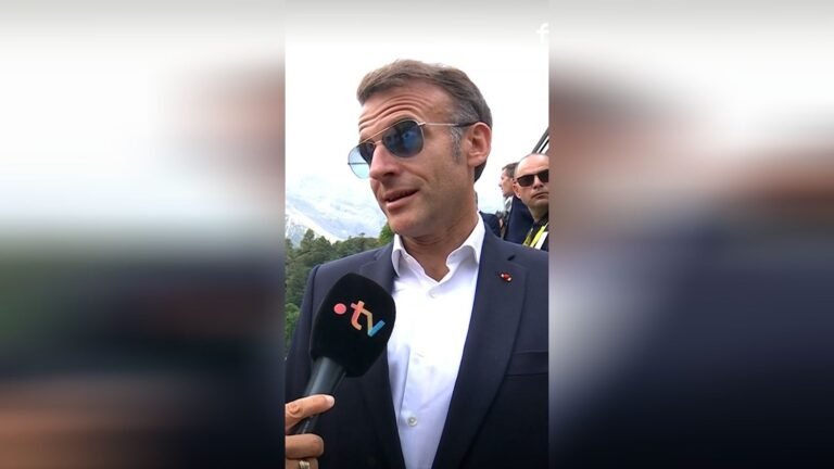 Emmanuel Macron : "Ce soir, on sera tous derrière nos Bleus"