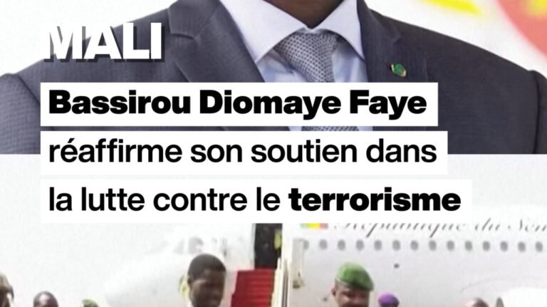 En visite au Mali, Bassirou Diomaye Faye réaffirme son soutien du Sénégal face au terrorisme